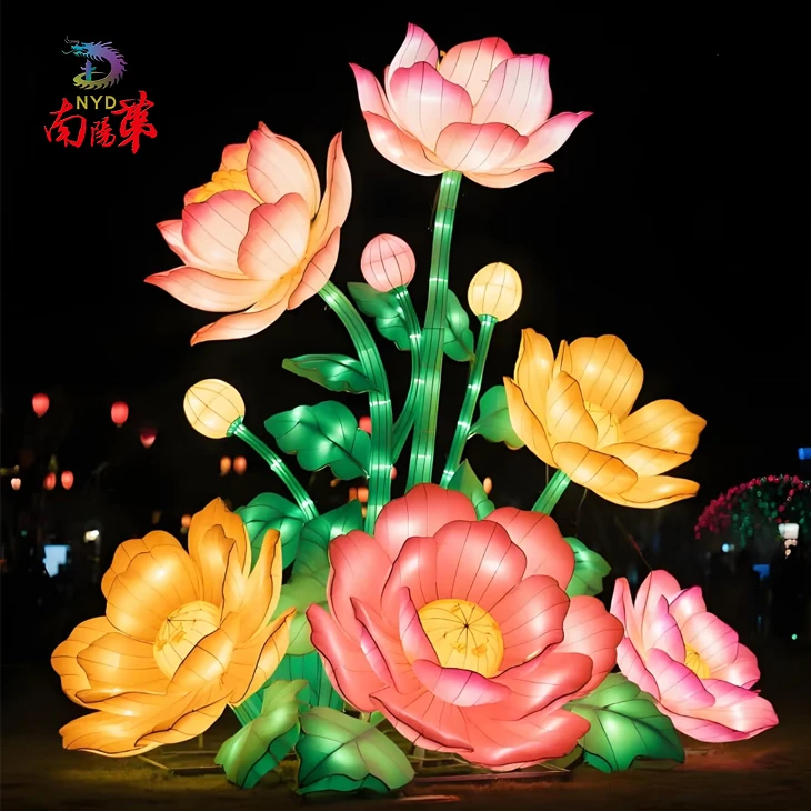 Chinese LED Peony Lanterns suppliers