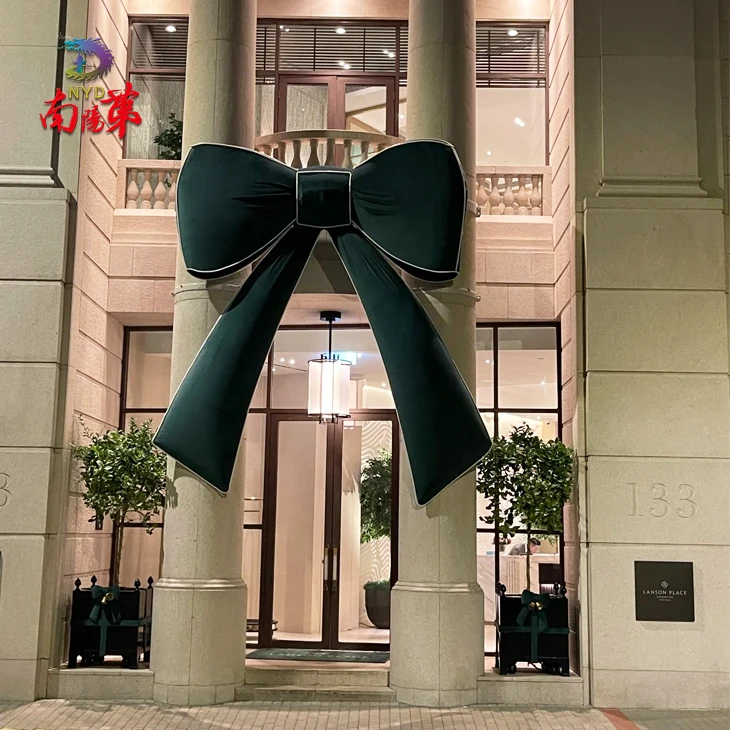 Large Hanging Fabric Bow factory
