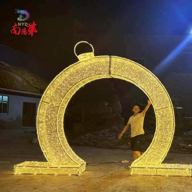 Plaza LED Giant Ball Shaped Christmas Arches