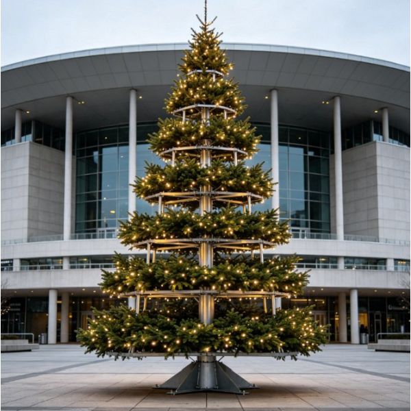 Árbol de Navidad de varias secciones